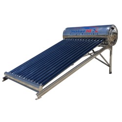 Calentador Solar de Alta Presión con Heatpipes 12 tubos